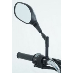 1068607-MR0004BK : Rehausse de espejo retrovisor R&G Racing universal Yamaha MT09