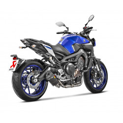 S-Y9R2-AFC : Línea de escape Racing Carbono Akrapovic 2017-2020 Yamaha MT09