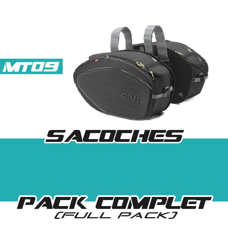 PACK-EA100C-TE2156 : Givi expandable saddlebag pack Yamaha MT09