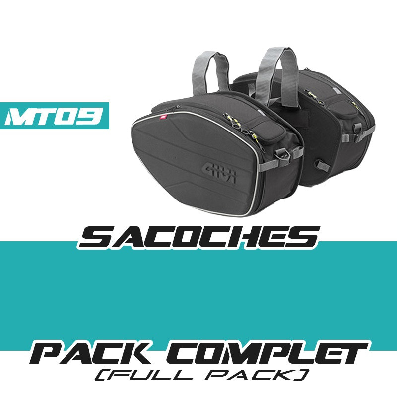 PACK-EA101C-TE2156 : Set borse laterali Givi Yamaha MT09