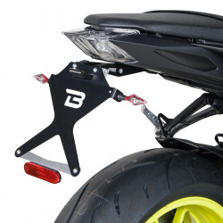 YMT9104-17+N1002+NCAT : Support de plaque Barracuda 2017-2020 Yamaha MT09