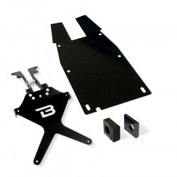 YMT9104-17+N1002+NCAT : Support de plaque Barracuda 2017-2020 Yamaha MT09