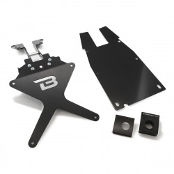 YMT9104-2-17+N1002+NCAT : copy of Support de plaque Barracuda 2017-2020 Yamaha MT09