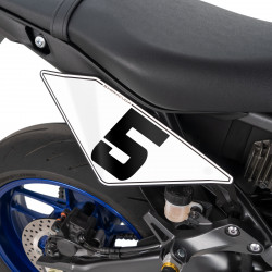 YMT9400-21+N400+N400 : Trident Nummernschildhalter Kit Barracuda 2021-2022 Yamaha MT09