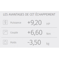 Y.060.LC4B : Ligne d'échappement X-M1 Mivv Yamaha MT09