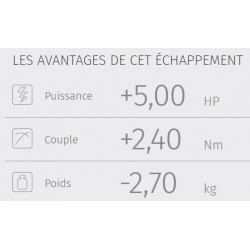 Y.066.LC4B : copy of Ligne d'échappement X-M1 Mivv Yamaha MT09