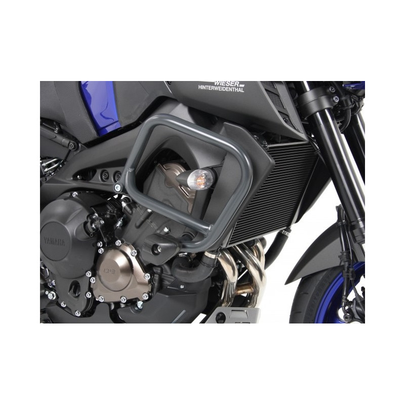 FS50145580005 : copy of Pare carters Hepco-Becker avec tampons de protection 2017-2020 Yamaha MT09