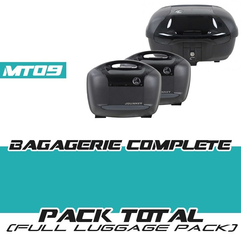 PACKCOMPLET-JOURNEY42 : Komplettset Journey TC 42 + Hepco-Becker Koffer Yamaha MT09