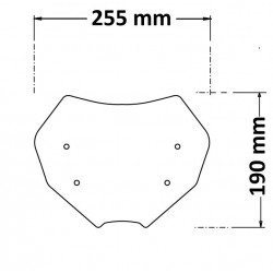 SC368 : Bulle basse Isotta Yamaha MT09