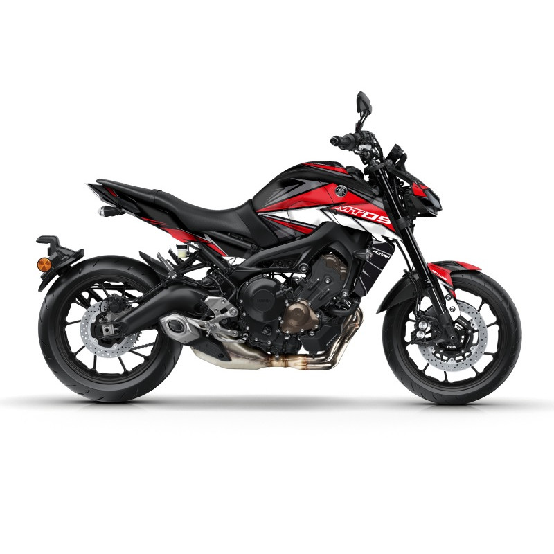 STEEL2 : Steel Kutvek Graphics Kit 2021-2023 Yamaha MT-09