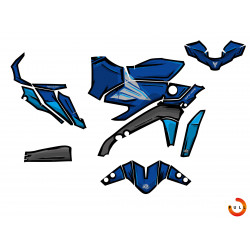 POSKA1 : Kit déco Poska Kutvek Yamaha MT09