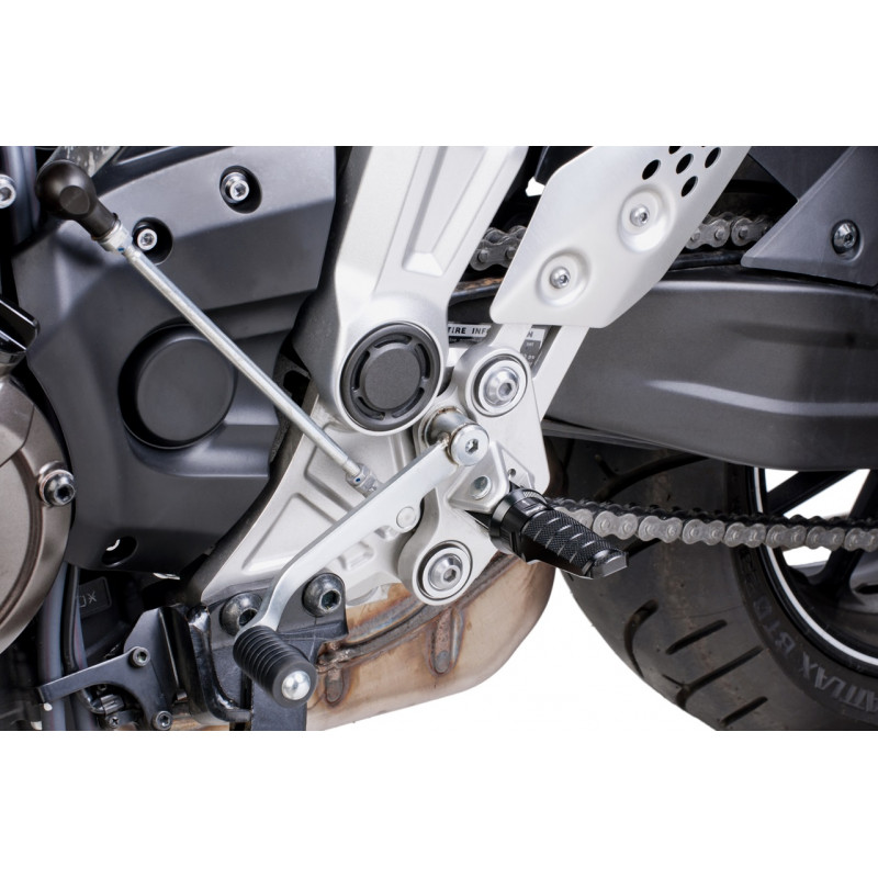 20839N+3838N+6301N : Reposapiés pasajero Racing Puig 2021-2025 Yamaha MT09