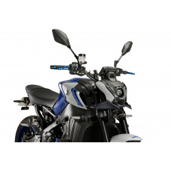 21133J : Puig Front Downforce Wings for Roadster 2021-2023 Yamaha MT09