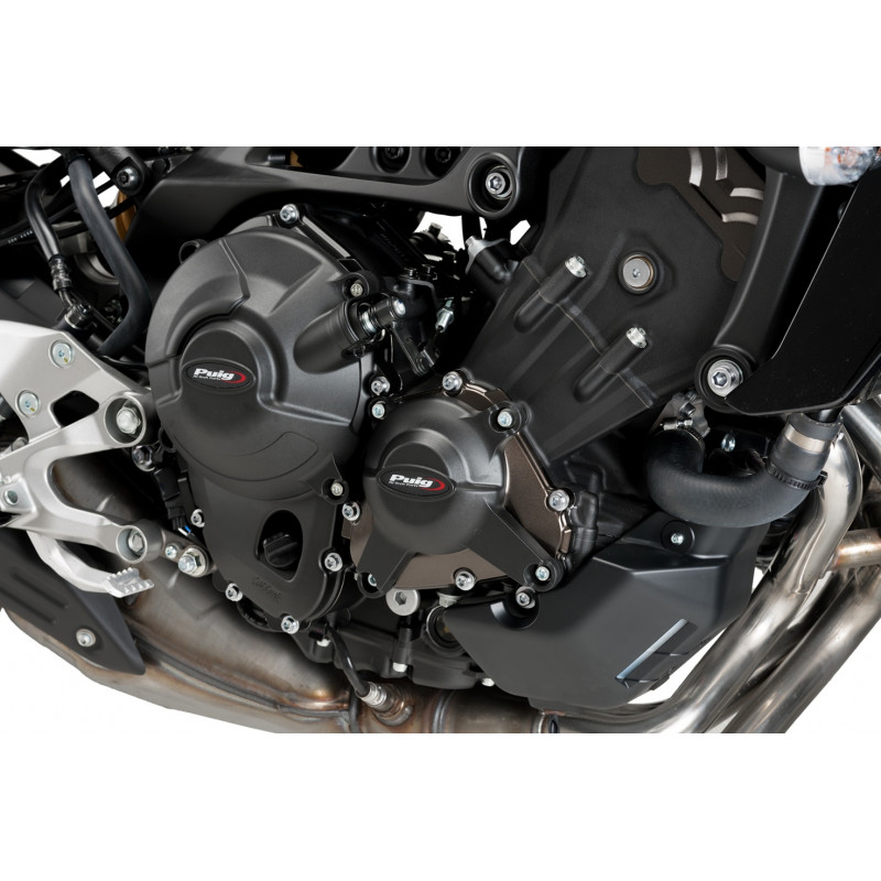 20128N : Puig Engine Case Protection Kit 2017-2020 Yamaha MT09 20128N : Puig Engine Case Protection Kit 2017-2020 Yamaha MT09