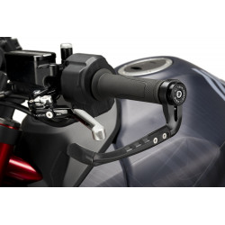 21993N+21994N+9583P : Raw Puig Brake and Clutch Lever Guards 2017-2020 Yamaha MT09