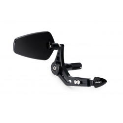 21440N+21441N+3800N+3800N : Brake and Clutch Lever Guards with Pro Puig Mirrors 2021-2023 Yamaha MT09