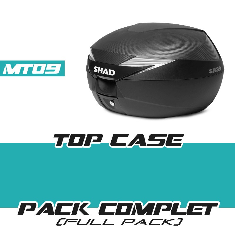 PACK2-SH39-MT09 : copy of Pack Top case Shad SH39 2017-2020 Yamaha MT09