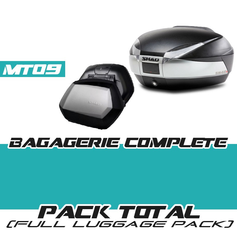 PACKCOMPLET2-SH48-SH35-MT09 : Complete Pack Shad SH48+SH35 2021-2023 Yamaha MT09