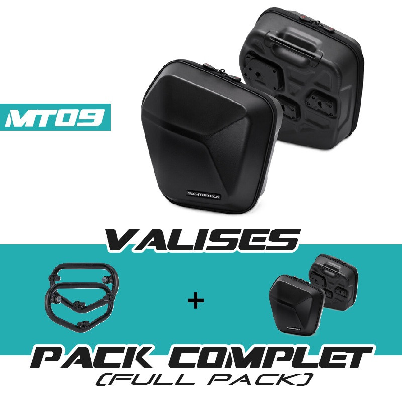 BC.HTA.06.036.30000/B : copy of Pack valises latérales URBAN SW-Motech 2021-2023 Yamaha MT09