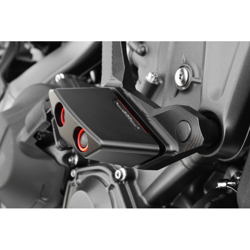 RLY41 : Kit de patins de protection Top Block 2021-2023 Yamaha MT09 RLY41 : Kit de patins de protection Top Block 2021-2023 Yamaha MT09