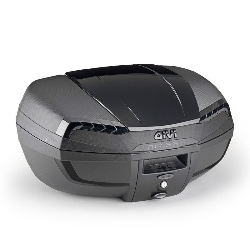 E46N2 : Top case Givi E46 Riviera Monolock® Yamaha MT09 E46N2 : Top case Givi E46 Riviera Monolock® Yamaha MT09
