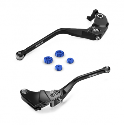 PACK-LEVIERS-2425-B : Set de leviers d'embrayage et de frein bleu Yamaha 2024-2025 Yamaha MT09