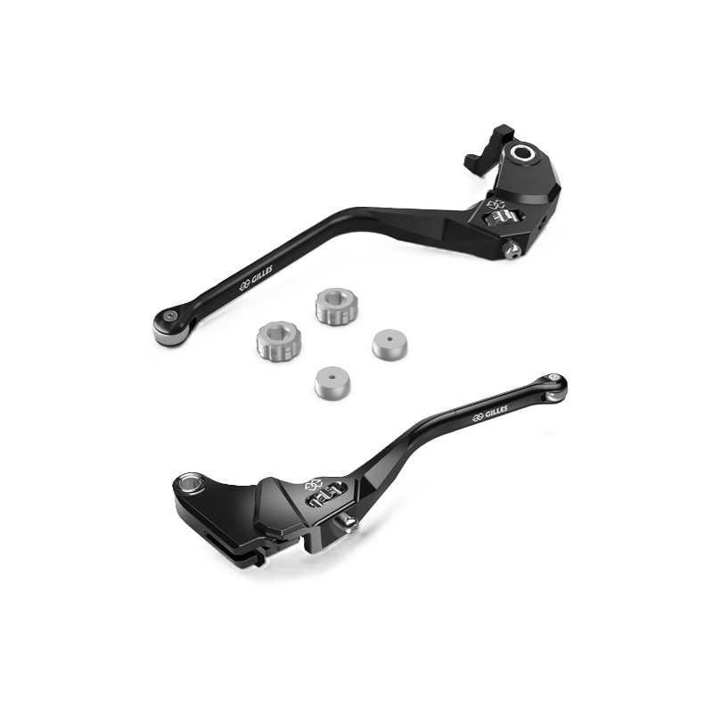 PACK-LEVIERS-2425-A : Kupplungs- und Bremshebel-Set Silber Yamaha 2024-2025 Yamaha MT09