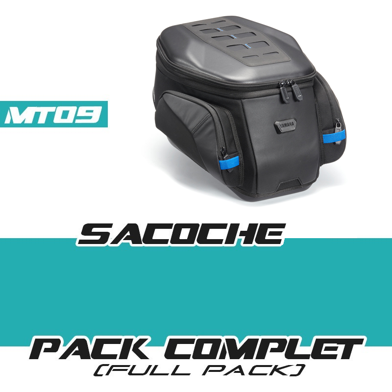 PACK-YAM-TRAVEL-2425 : Pack sacoche de réservoir Travel Yamaha 2024-2025 Yamaha MT09