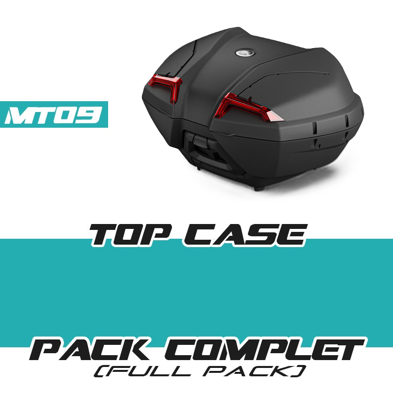 PACK-YAM-TC45-2425 : Paquete top-case 45 LT Yamaha 2024-2025 Yamaha MT09