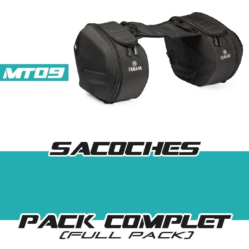 PACK-YAM-SAC-2425 : Paquete de alforjas Yamaha 2024-2025 Yamaha MT09