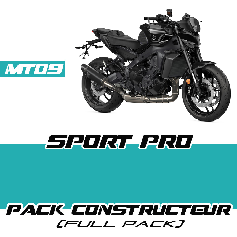 BME-SP0RT-P0-01 : Pack SPORT PRO Negro Yamaha 2024-2025 Yamaha MT09
